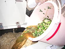 生ゴミ投入イメージ