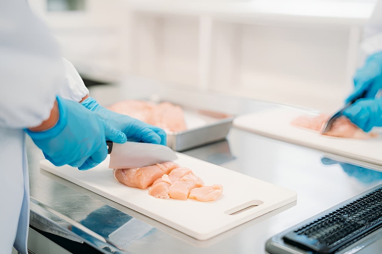 高度な衛生管理が求められるスーパーのバックヤード