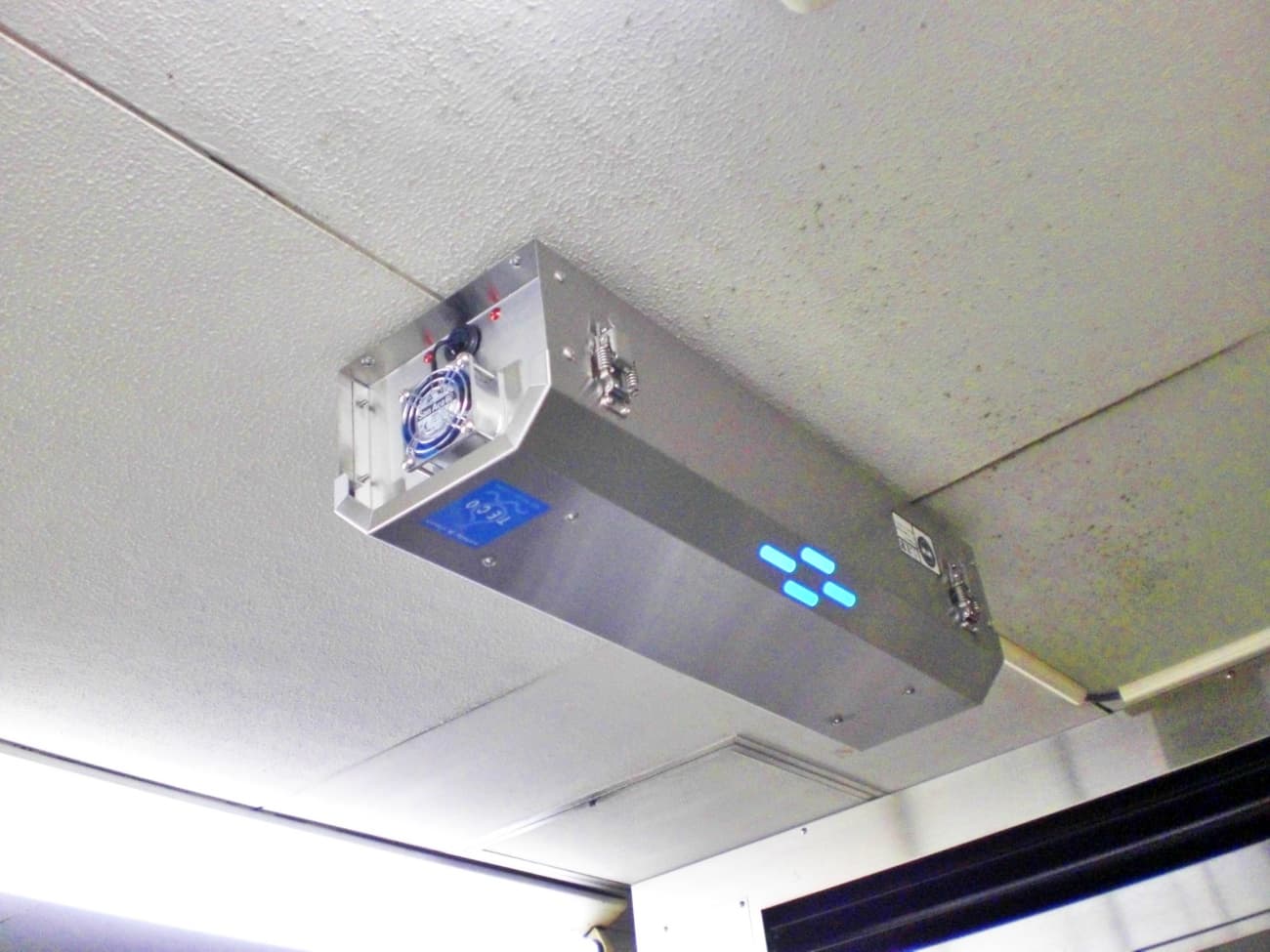 オゾン導入後のバックヤードの様子