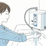 オゾン水での手指洗浄