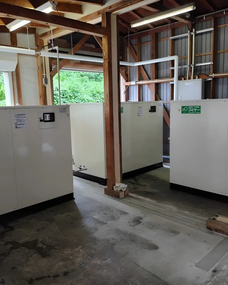 業務用生ゴミ処理機ゴミサー実績