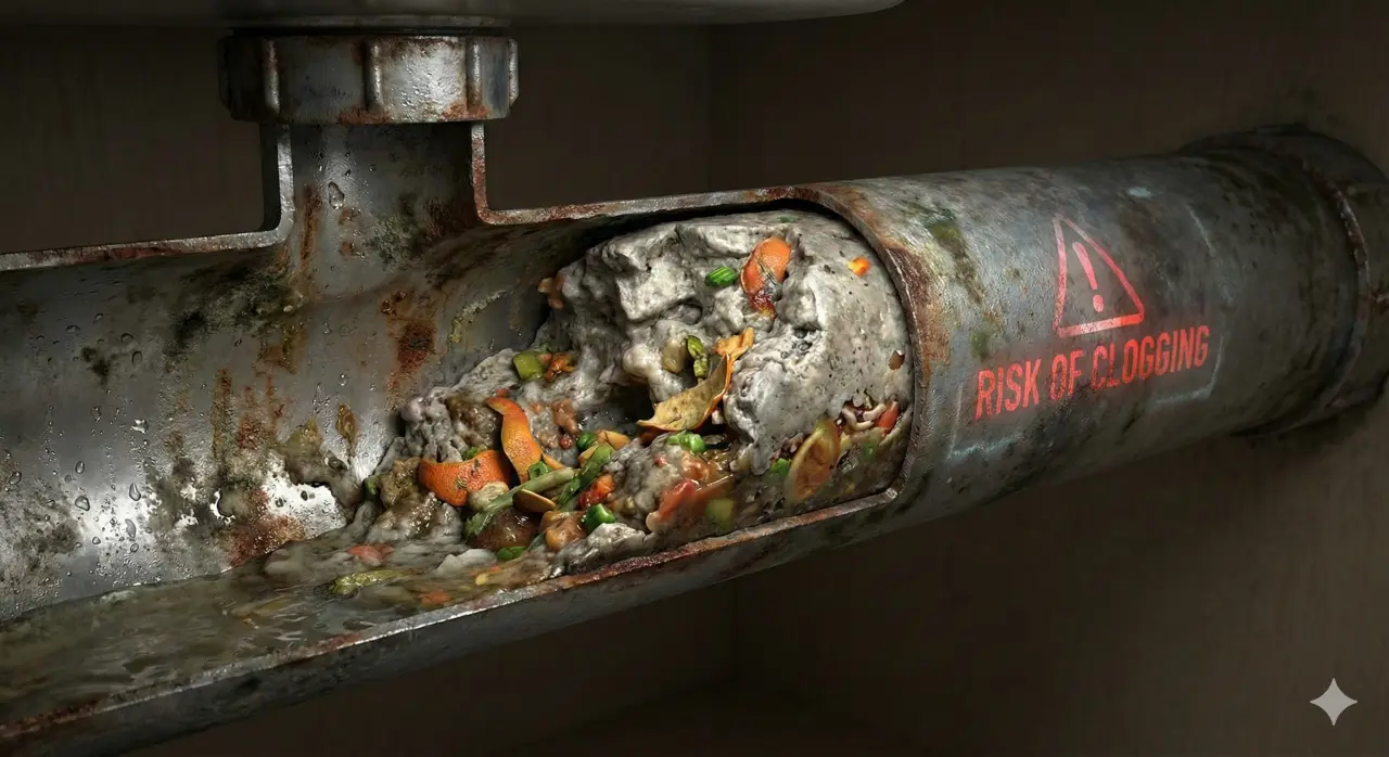 配管詰まりのイメージ