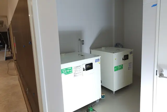 桜テラス平岡様に設置されたゴミサーGHシリーズ