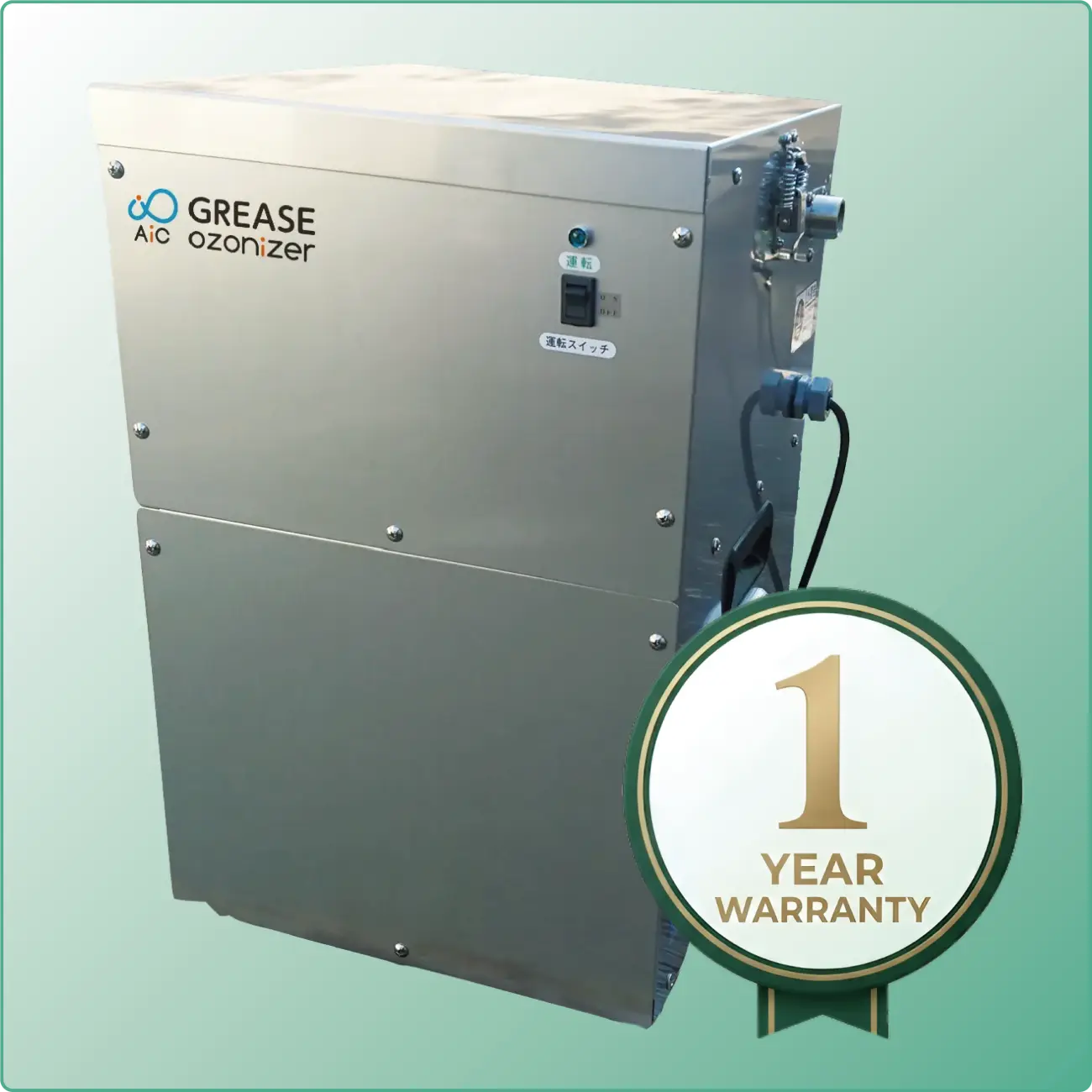 1-Year Manufacturer Warranty