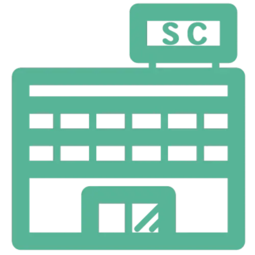 Shopping center installation example