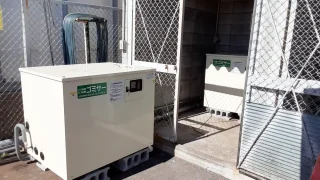 千葉県のスーパーマーケットに設置されたGH-35×２台