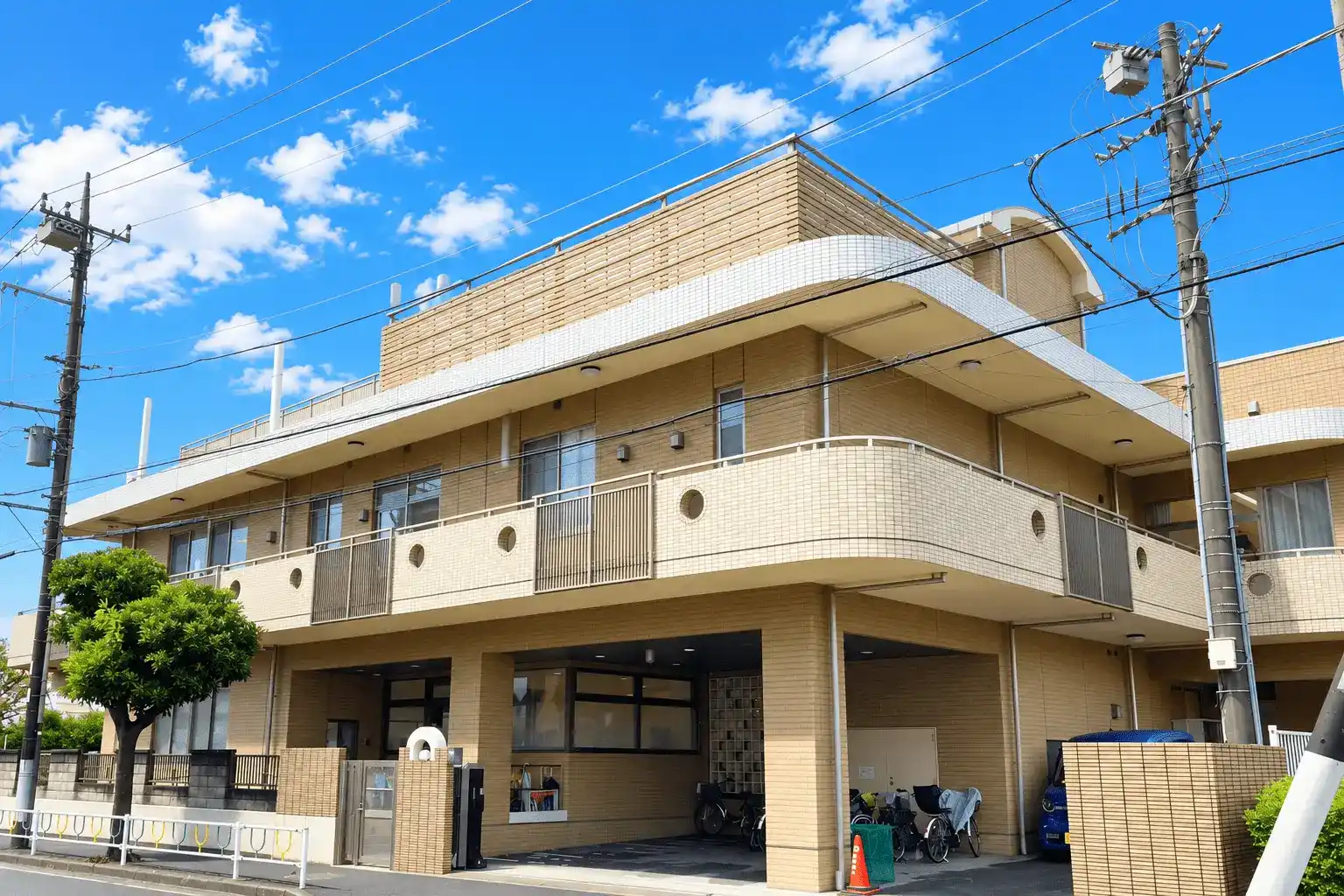 ゴミサーGH-20型を23年にわたりご愛用いただいている、相模原市の「相武台新日本こども園」様の外観